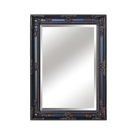Gracious Living Melody Bevelled Mirror Black