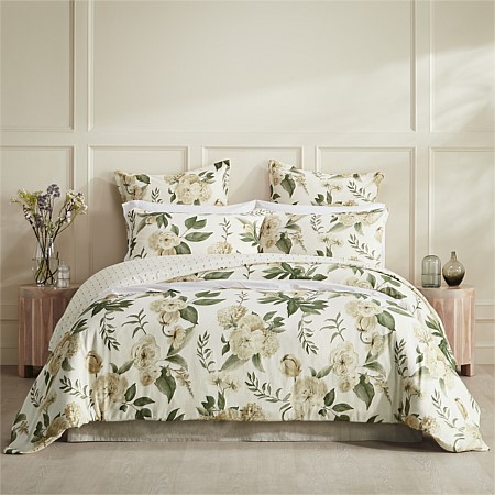 Gracious Living Evelyn Cotton Linen Duvet Cover Set
