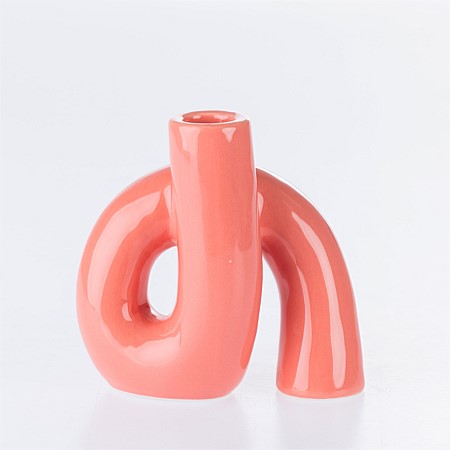 Design Republique Dita Candleholder Coral