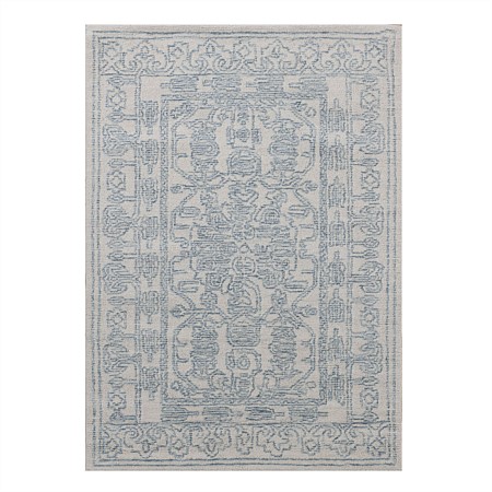 Design Republique Gracie Denim Wool Rug 160x230cm