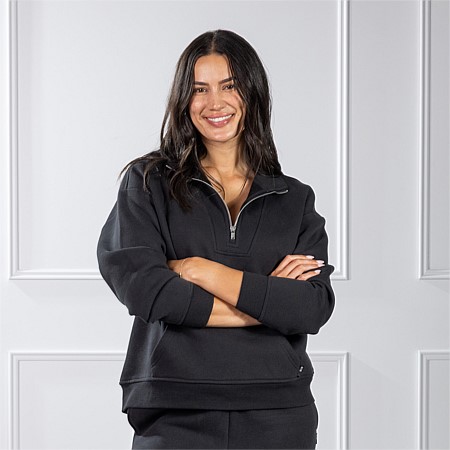 Simple & Sunday Lounge 1/4 Zip Sweatshirt