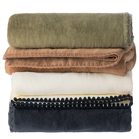 Fieldcrest Blair Blanket Stitch Bath Sheet