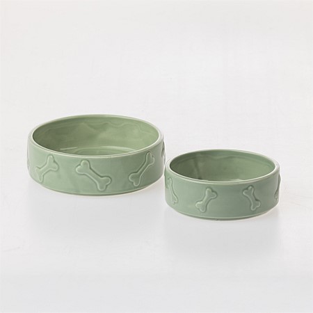 bb&b Pets Dog Bone Bowl 