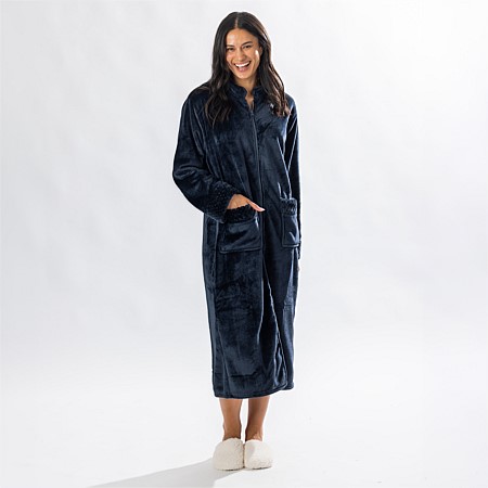 Solace Zip Front Bathrobe 