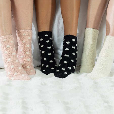 bb&b Classic 3 Pack Spot Bed Socks 