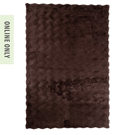 Design Republique Grove Faux Fur Rug 200 X 300cm