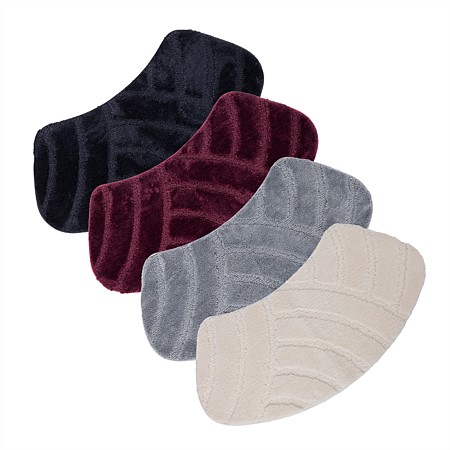 Solace Kim Curved Geo Shower Mat 