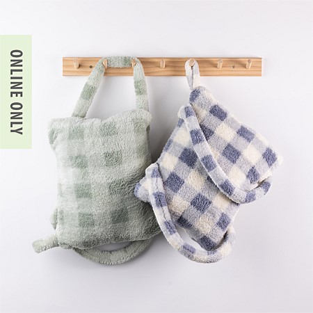 Solace Sherpa Fleece 2 in 1 Travel Blanket 