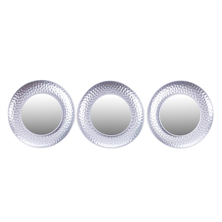 Home Co. Nador 3 Piece Mirror Set Silver 