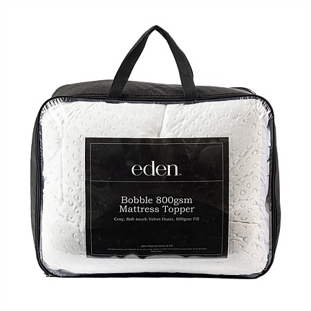 Eden Bobble Mattress Topper 800gsm