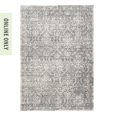 Gracious Living Devon Rug Silver 200 x 300cm