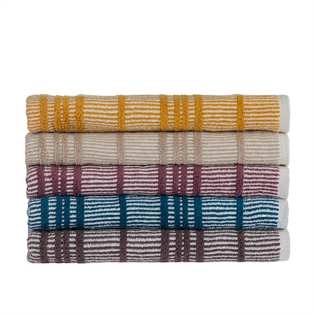 Fieldcrest Monisa Stripe Bath Towel 530gsm