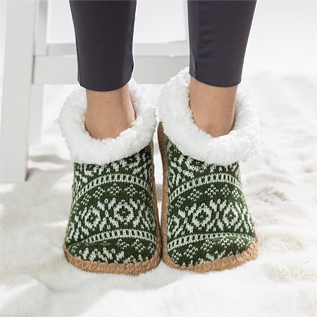 bb&b Kids Aztec Cosy Slippers