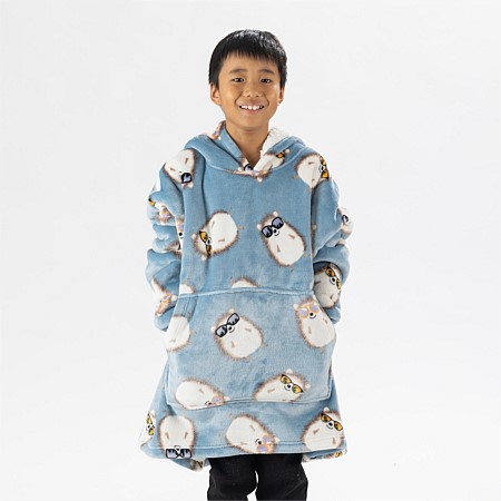 bb&b Sleep Kids Hedgehog Oversized Hoodie