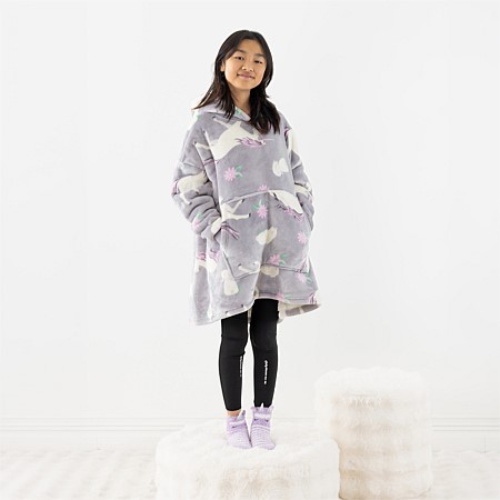 bb&b Kids Unicorn Oversized Hoodie 