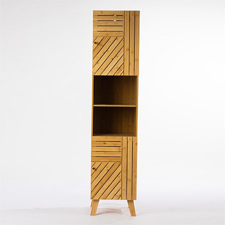 Solace Sibyl Tall 2 Door 2 Shelf Cabinet