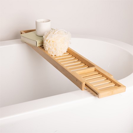 Solace Silas Extendable Bamboo Bath Caddy