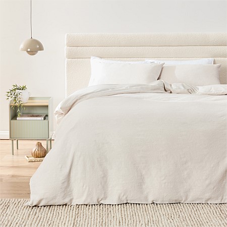 Gracious Living Luna Cotton Duvet Cover Set 