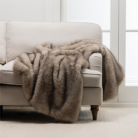 Design Republique Arctic Faux Fur Throw