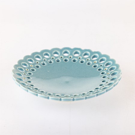 Marlo Kayla Blue Trinket Plate