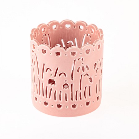 Marlo Kayla Pink Tea Light Holder