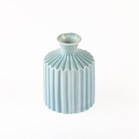 Marlo Kayla Blue Bottle Vase