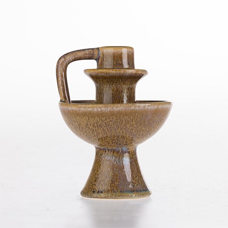 Design Republique Nella Candle Holder Brown 