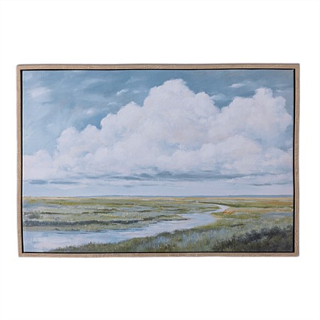 Design Republique Rolling Clouds Landscape Wall Art