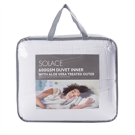 Solace 600gsm Duvet Inner With Aloe Vera Treated Outer