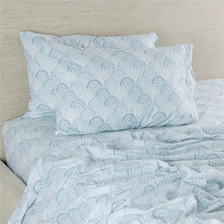 Hush Wave Flat Flannelette Sheet 