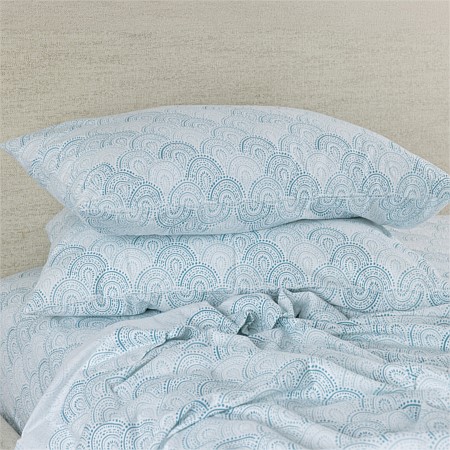 Hush Wave Flannelette Pillowcase Pair