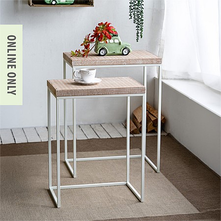 Gracious Living Lily Table Set Of 2