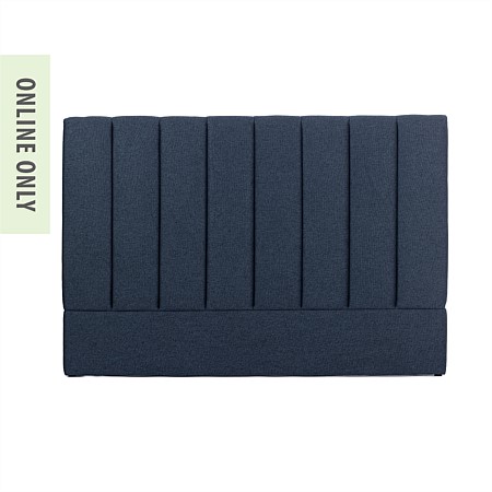 Design Republique Olivia Headboard Deep Denim King 