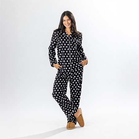 bb&b Sleep Polka Dot Flannelette PJ Set 